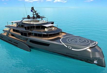 Marcelo Penna Yacht Design Has Revealed the Tri-Hull Trimaran Concept 