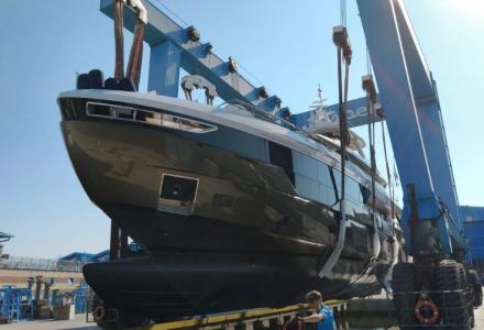 Azimut Yachts Has Launched the Second Unit of the 38m Azimut Grande Trideck