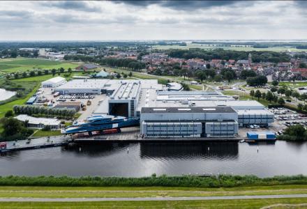Royal Huisman's 58m Project Phi is Ready to Launch