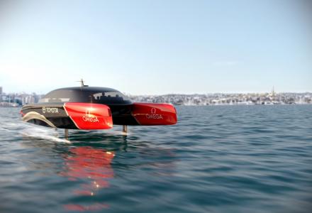 Hydrogen-Powered Chase Boat Developed by Emirates Team New Zealand 