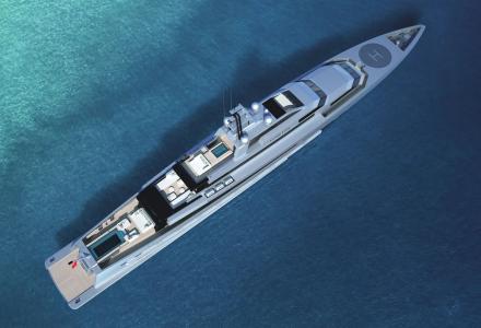 79.5m Superyacht Silver Edge Revealed by Silveryachts
