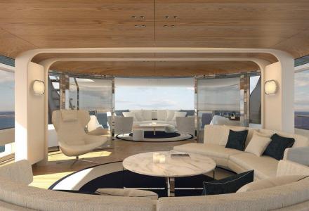 An Eye-Catching Style of Benetti and Loro Piana Interiors on Board the Motopanfilo 37m