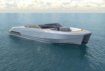 Cockwells Celebrates 25th Anniversary With Launch of 9m Modular Tender and Concept for 13m Open Catamaran Tender
