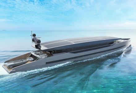 57m Superyacht Concept VisionE Unveiled by Marco Casali 