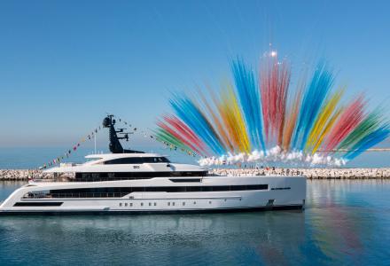 62m Superyacht Rio Launched by CRN