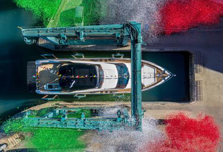 Ferretti Yachts 780 Club B Launched at Cattolica Shipyard