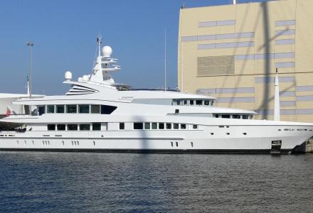 60m Oceanco Sea Pearl to Be Refitted by TISG NCA Refit