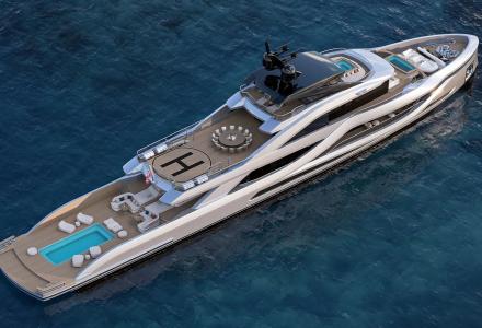 60m Concept Ada 60 Z Unveiled by Uldas Yacht Design