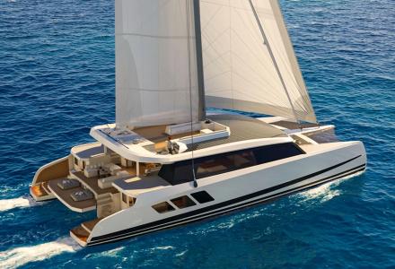 27m Eco Yacht 88 Revealed by Pajot and Wider Yachts 