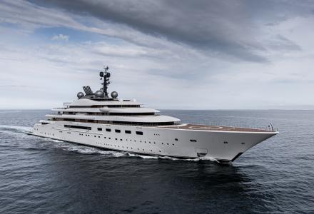 160m Project Blue Delivered by Lürssen 