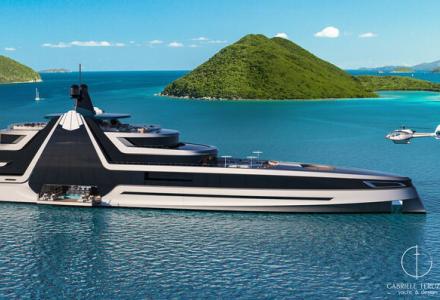 110m Superyacht Concept Revealed by Gabriele Teruzzi Yachts and Design