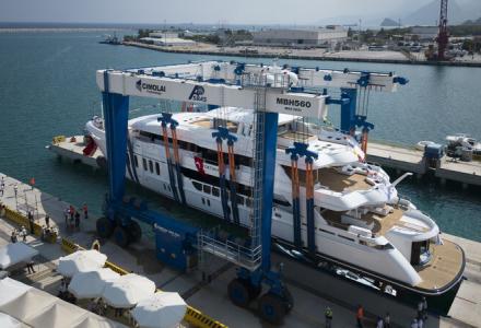 47m Fortuna Launched by CMB Yachts