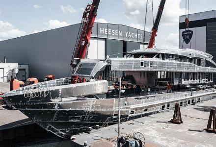 Heesen Joined Hull on 50m Project Jade