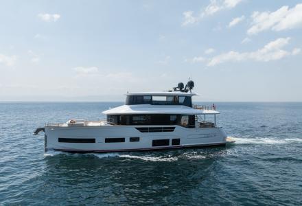 25m Sirena 78 Makes Her Debut at the Cannes Yachting Festival