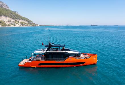 First XSR 85 Delivered by Sarp Yachts 