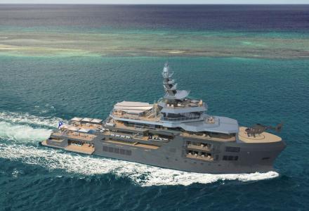 70m Project Ufo Revealed by Icon Yachts