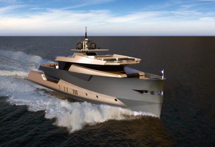 48m Superyacht Concept Tetrosomus 45 Unveiled by Green Yachts 