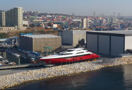 80m Leona Launched by Bilgin Yachts