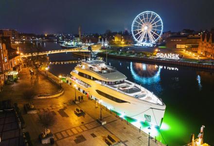 44m Ace Christened in Gdansk