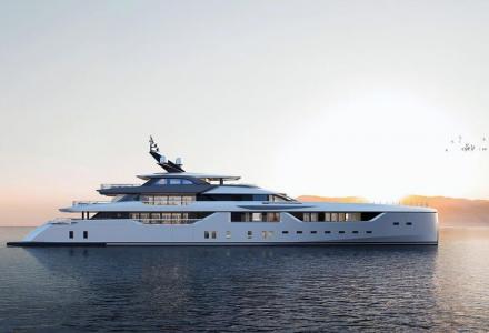 First Renderings of 77m O'Rea Revealed by Golden Yachts