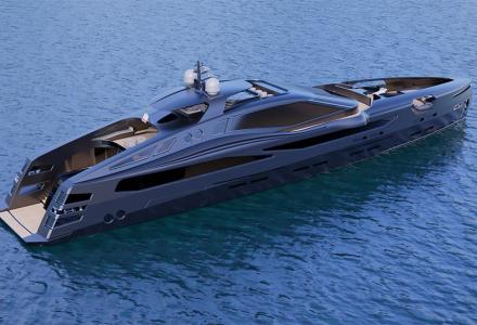 71m Electro-Diesel Concept Bullet Presented by Dynaship Yacht Design