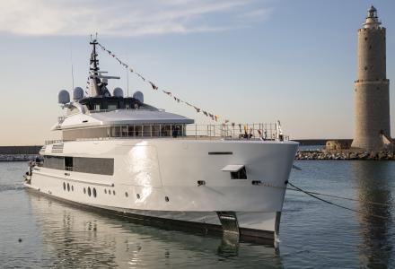 62m Custom Yacht FB283 Launched by Benetti  