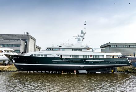 Classic Yacht Legacy V Reconstructed and Relaunched as Emerald