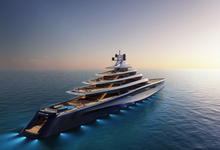 131m Concept Aeolus Revealed by Oceanco