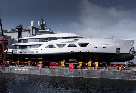 Third Amels 60 Launched by Damen Yachting