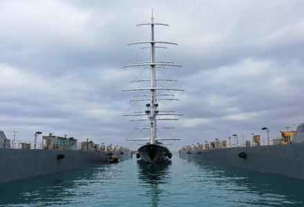 Lusben Completes Major Refit on Iconic Sailing Yacht Maltese Falcon