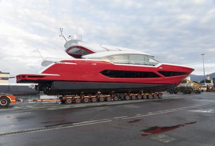 31m AB100 Launched by AB Yachts