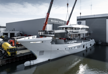 Heesen Yachts Provided Update on Project Serena's Construction Progress