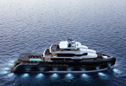 61m Explorer Lazarus To Be Built by Leapher Yachts 
