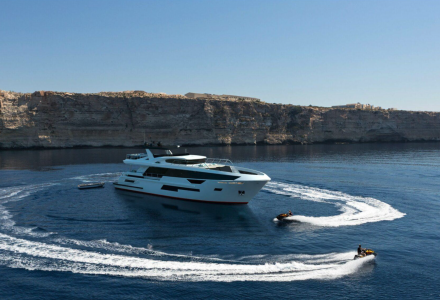 ​​Inside Bering Yachts B92 