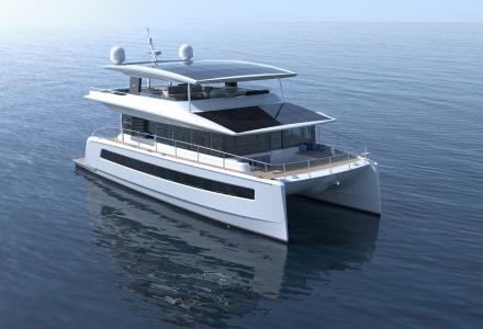 Silent 62 Solar Electric Catamaran Will Make World Debut at Cannes Yachting Festival 2023