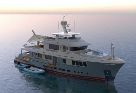 Nordhavn Unveils Versatile 34m Expedition Yacht Concept