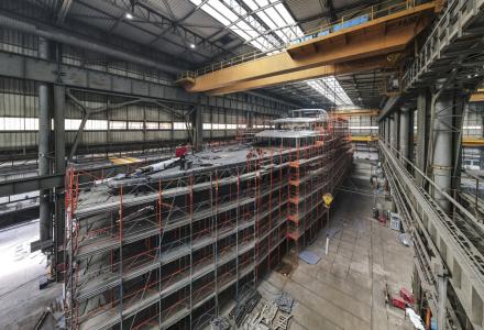 Construction Updates on Wider’s Moonflower 72