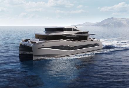 Aluminum Catamaran Cosmopolitan 77 To Be Presented at Cannes