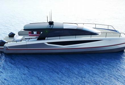 18m Infiniti 60 Powercat Catamaran Revealed by Concept Yachts 