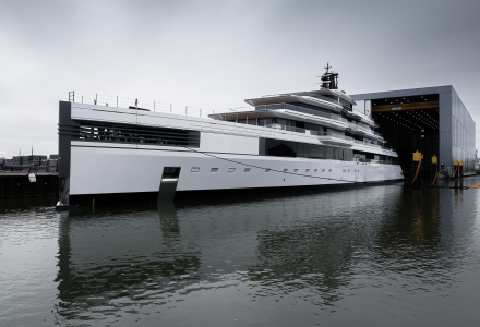 Feadship's Project 1011 Emerges for Sea Trials 