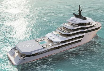 80m Transformed Explorer Kestrel Presented by Bassan and Benedetti 