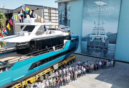Second 26m XSR 85 Launched by Sarp Yachts 