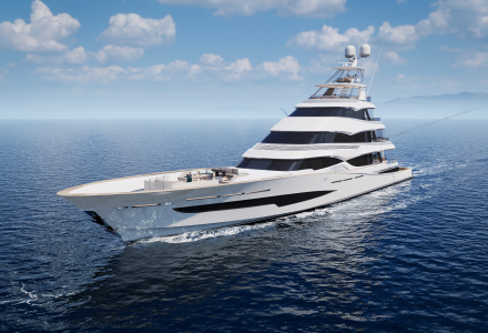 Royal Huisman's Project 406 Nears Completion