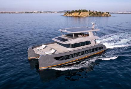 24m Aluminum Catamaran VisionF 82 Launched 