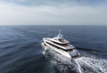 Heesen’s YN 20255 Named Iris Blue and Delivered