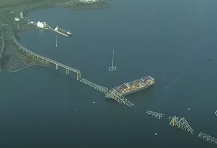 Bridge Collapsed in Baltimore After a Collision With a Cargo Ship