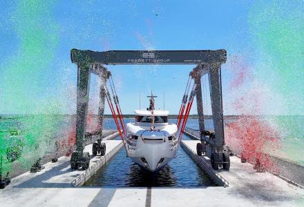 First Launch Announced at the New Ferretti Group Shipyard