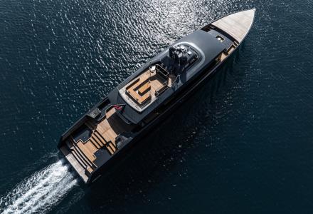 Alia Yachts' 45m San Completes Sea Trials