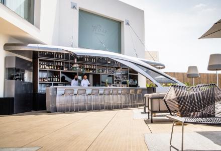 Pershing Yacht Terrace at 7Pines Resort Ibiza Opens
