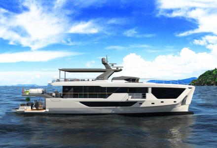 Numarine's First Hybrid Superyacht to Debut at Cannes Yachting Festival 2024